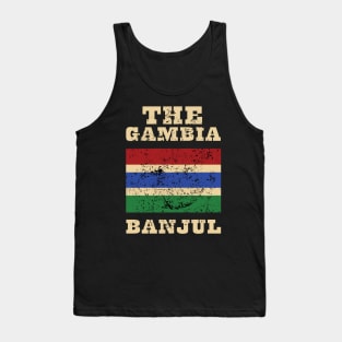 Flag of The Gambia Tank Top